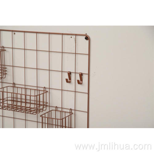 hanging wire basket for wall